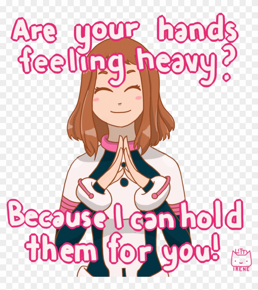 Ochako Uraraka Pick Up Line By Kitty-irene - Bnha Pick Up Lines Clipart