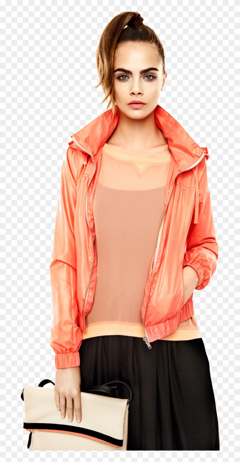 Bárbara Palvin E Cara Delevigne - Cara Delevingne Png Hq Clipart