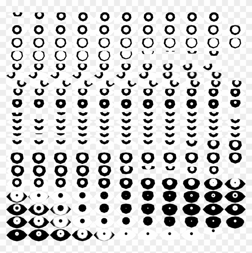 Sprite Preloader Eye - Static Sprites Clipart