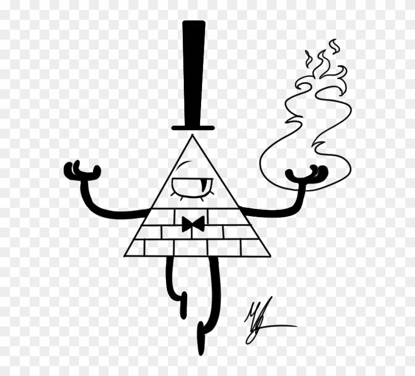 Bill Cipher Gravity Falls Coloring 51658 - Coloring Gravity Falls Bill Cipher Clipart #202658