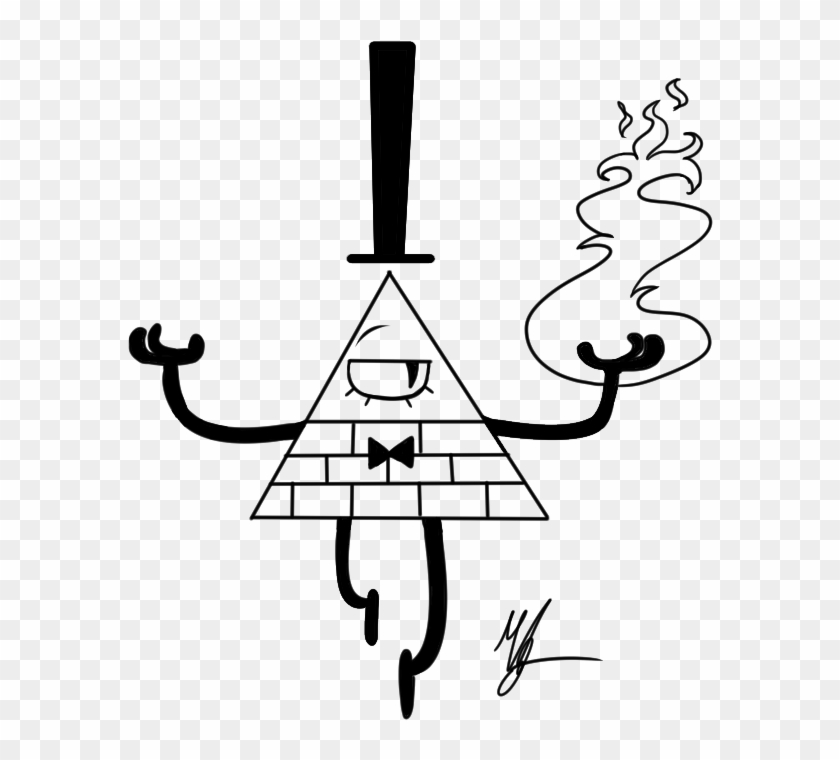 Bill Cipher Gravity Falls Coloring 51658 Coloring Gravity Falls Bill Cipher Clipart 202658 Pikpng