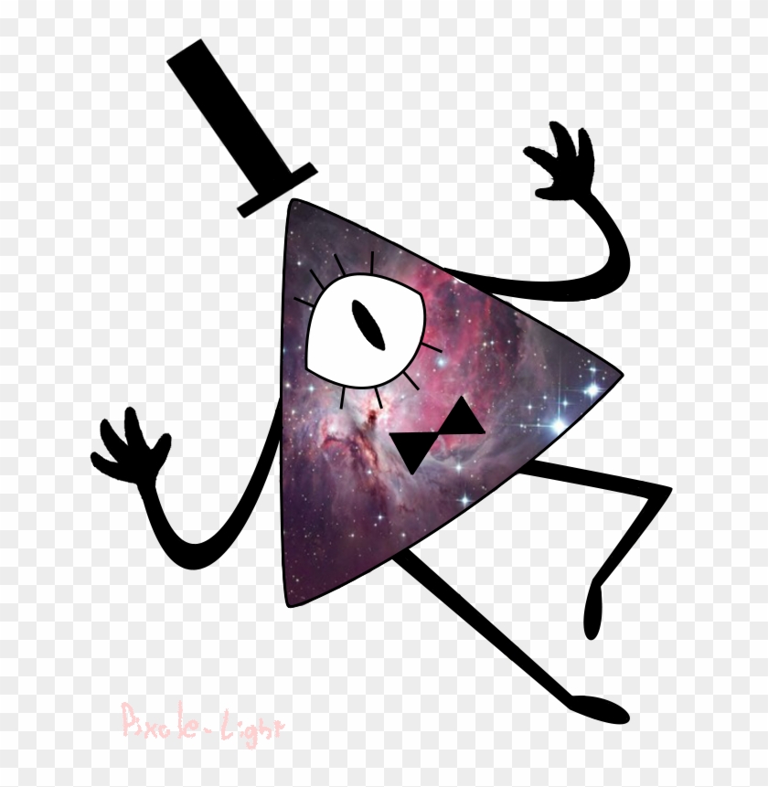 Gravity Falls Bill Cipher Galaxy - Cool Discord Profile Pictures Gif Clipart #202679