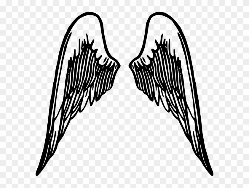 How To Set Use Angel Wings Outline Svg Vector Clipart #203333