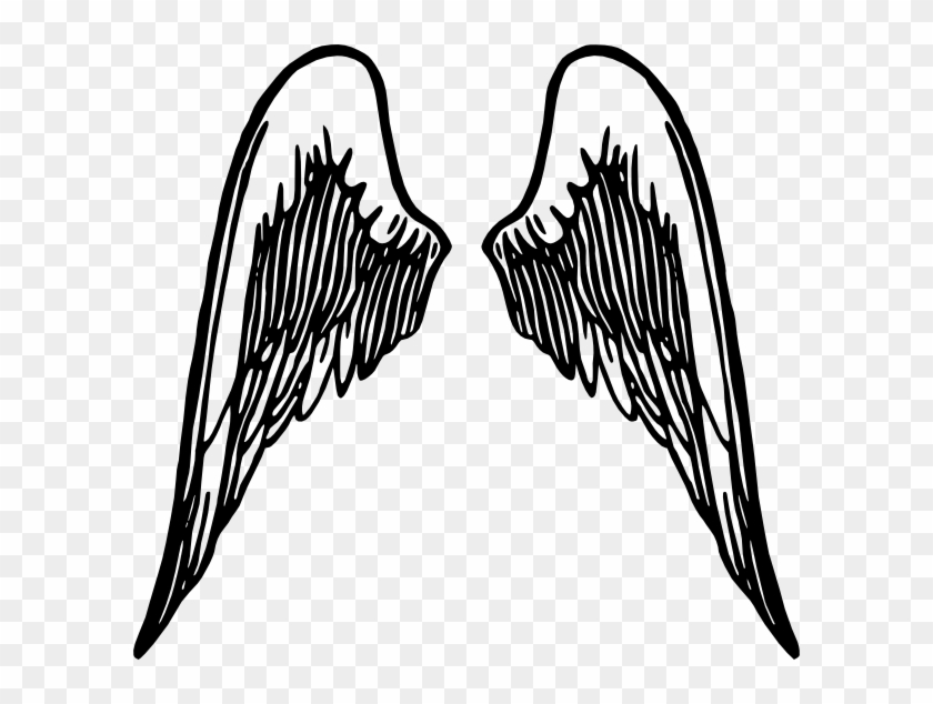 How To Set Use Angel Wings Outline Svg Vector Clipart