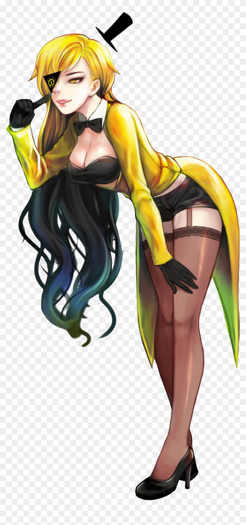 Anthropomorphism Bill Cipher Genderswap Gravity Falls - Phil Will And Bill Cipher Clipart