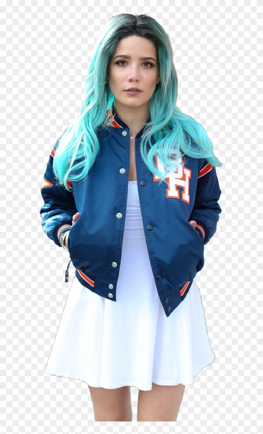 Cantores, Filmes, Pandas, Halsey, Você É Linda, Pessoas - Halsey With Long Hair Clipart