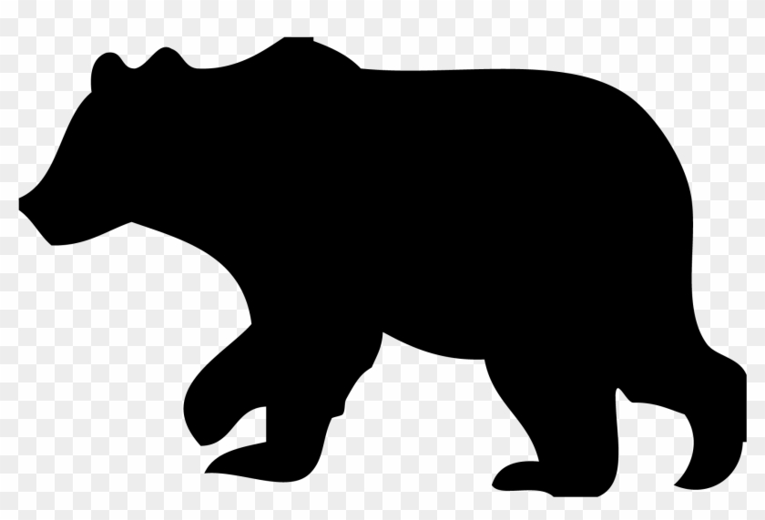 15 Bear Outline Png For Free Download On Mbtskoudsalg - Bear Silhouette Clip Art Transparent Png #203618