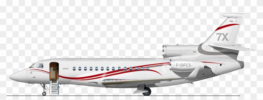 Falcon 7x Jet Clipart #203620