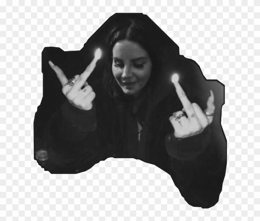 Lanadelrey Sticker - Grunge Nostalgic Aesthetic Clipart