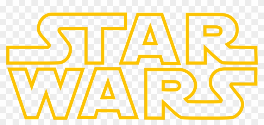 Star Wars Logo Png Transparent - Star Wars Logo Outline Clipart #203957