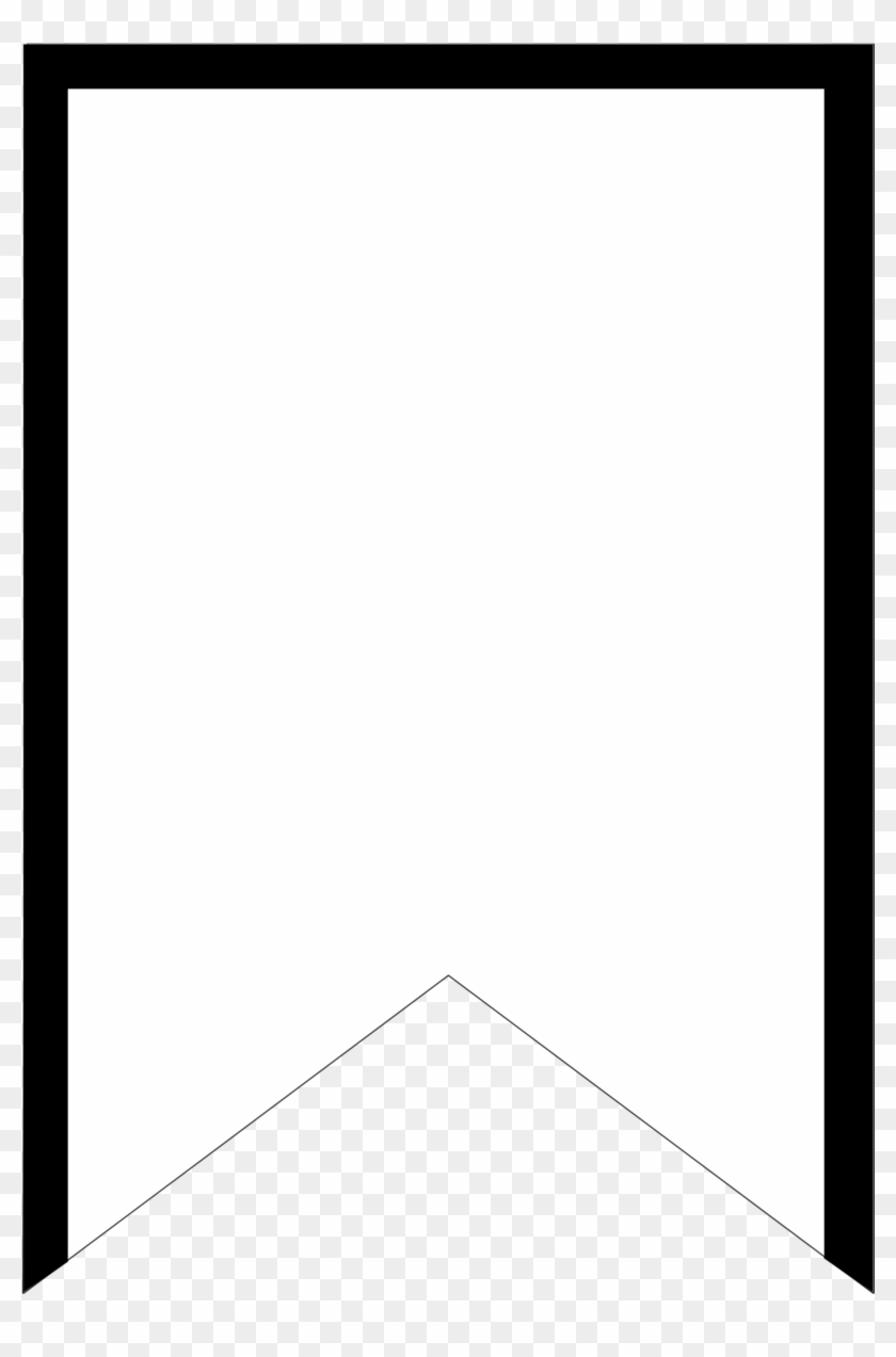 Free Printable Banner Templates Blank Banners Paper - Monochrome Clipart