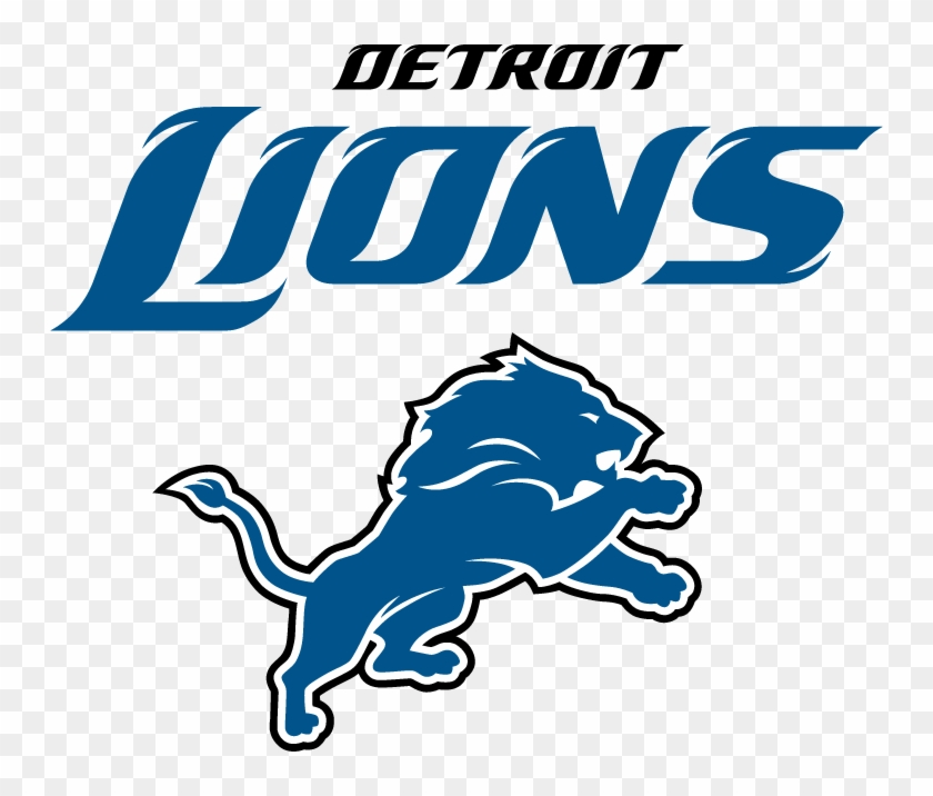 Lion Football Png - Detroit Lions Nfl Logo Clipart #204128