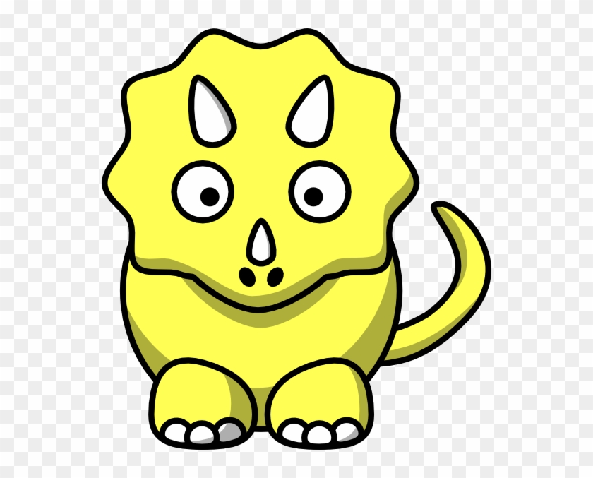 Small - Cute Dinosaur Coloring Pages Clipart