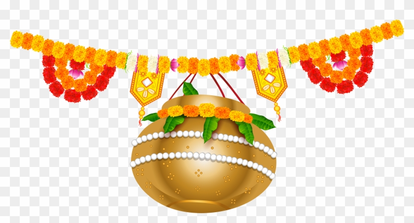 Indian Flower Decoration Png Clipart #204218