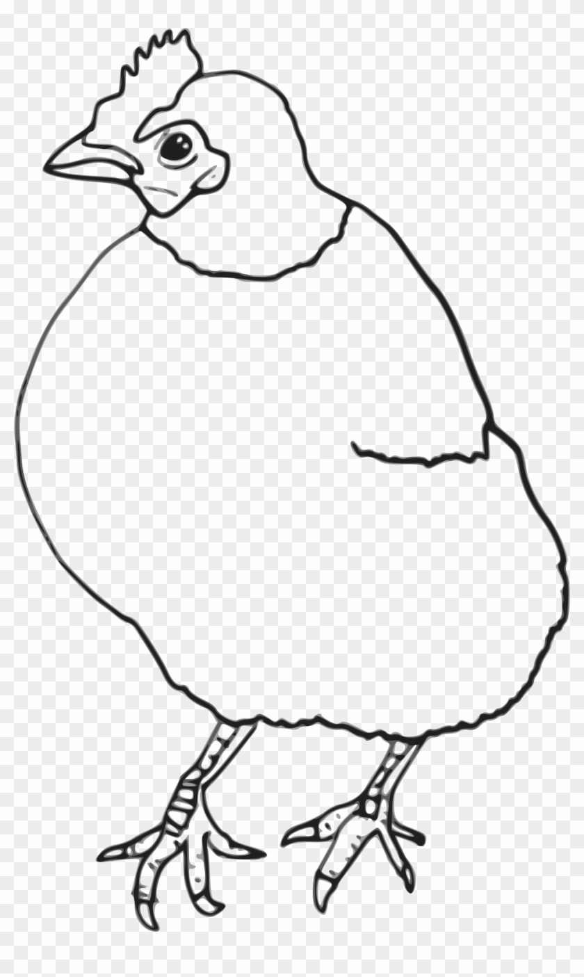 This Free Icons Png Design Of Hen Outline Clipart