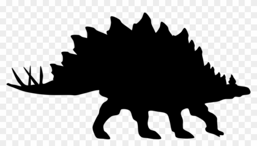 1433 X 750 6 - Stegosaurus Silhouette Clipart