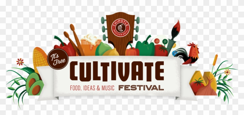 Chipotle Is Constantly Showing Just How Much It Supports - Chipotle Cultivate Festival Clipart #204505