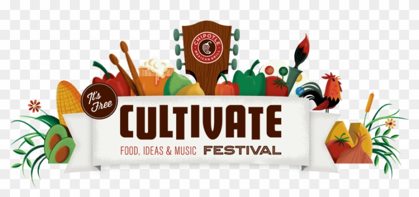 Chipotle Is Constantly Showing Just How Much It Supports - Chipotle Cultivate Festival Clipart