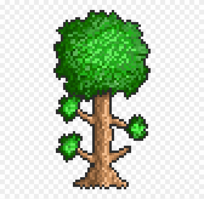 Terraria Tree - Terraria Tree Logo Png Clipart #204644