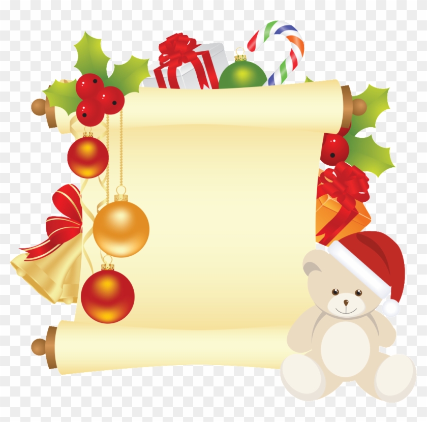 Christmas Png Element - Christmas Letter Vector Clipart