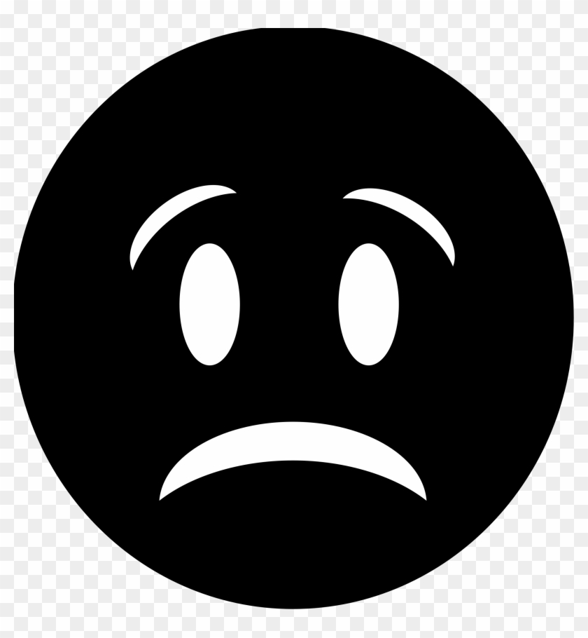 Sad Emoji Clipart Sad Face - Signo De Interrogacion Icono - Png Download #205024