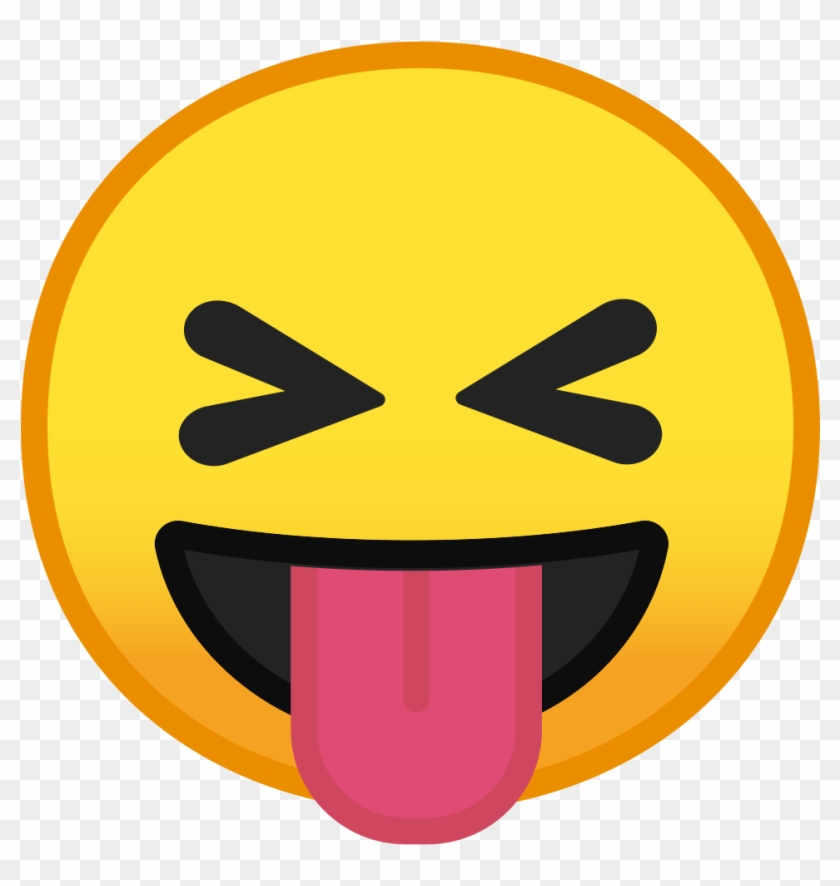 Download Svg Download Png - Squinting Face With Tongue Emoji Clipart