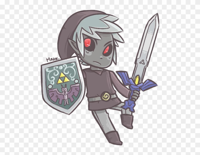 Dark Toon Link This Is My Entry For The Super Smash - Cartoon Clipart #205175