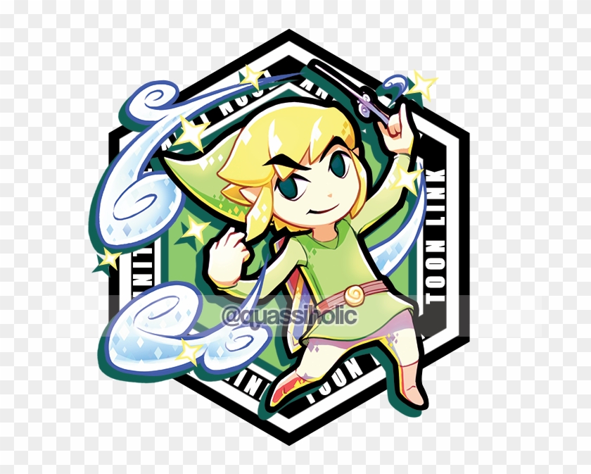 Toon Link Acrylic Charm - Cartoon Clipart #205200