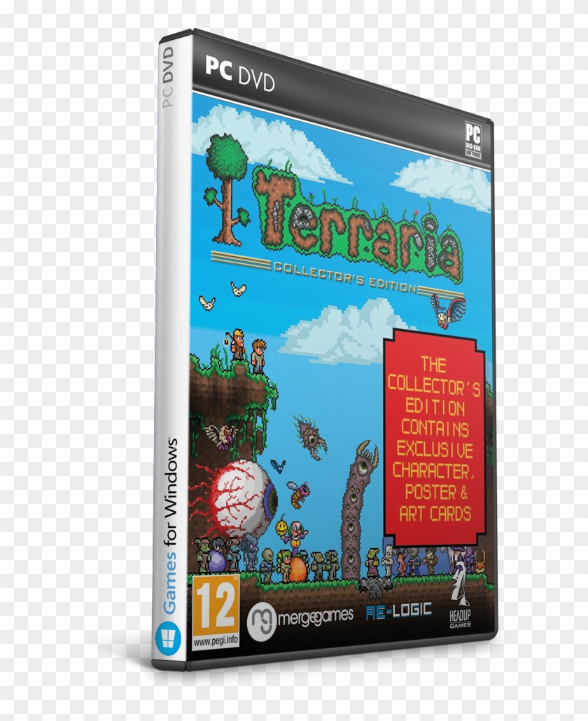Terraria Collector's Edition Multilenguaje (pc-game) - Terraria Pc Dvd Clipart #205259