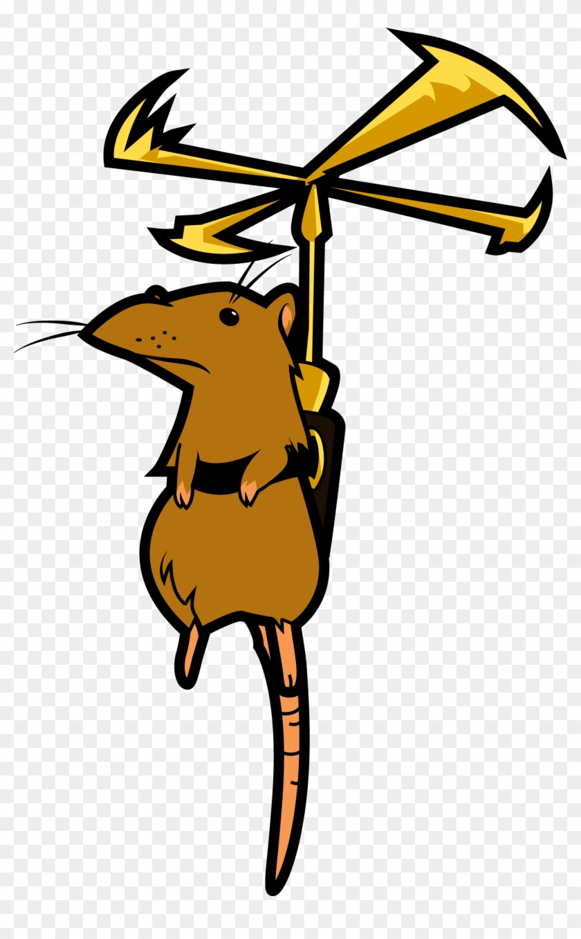 Www - Yachtclubgames - Com Support@yachtclubgames - - Shovel Knight Propeller Rat Clipart