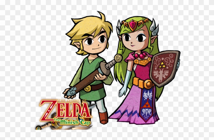 Zelda Clipart Toon Link - Princess Zelda Minish Cap - Png Download #205372