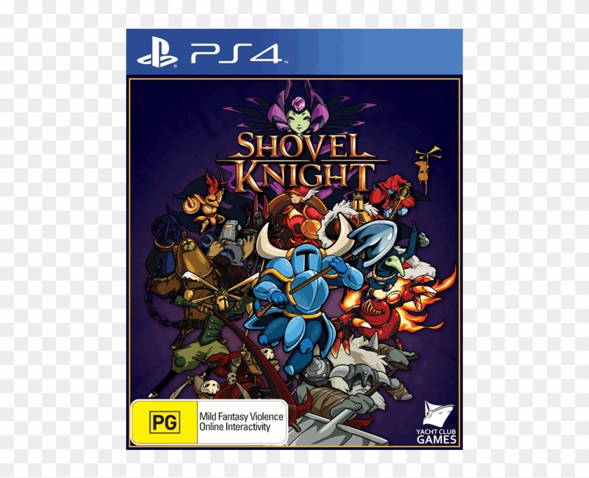 Shovel Knight - Playstation 4 Shovel Knight Clipart #205376