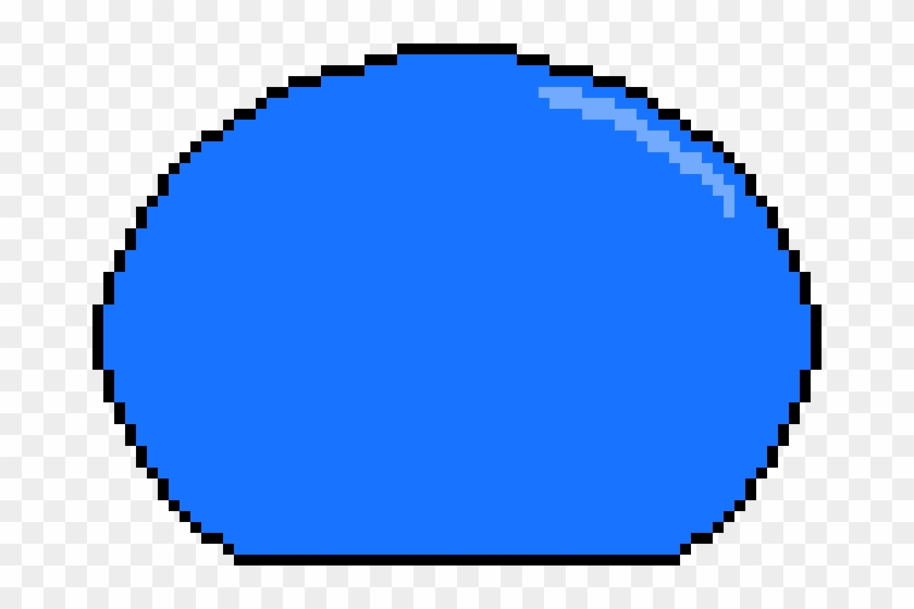 Terraria Slime Png - Pixel Art Clipart