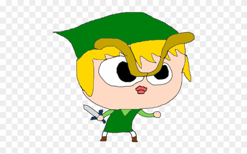 Epic Toon Link - Cartoon Clipart
