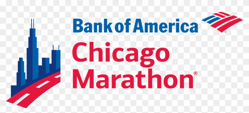 Bank Of America Chicago Marathon 4c Logo - Chicago Marathon 2018 Logo Clipart #205713