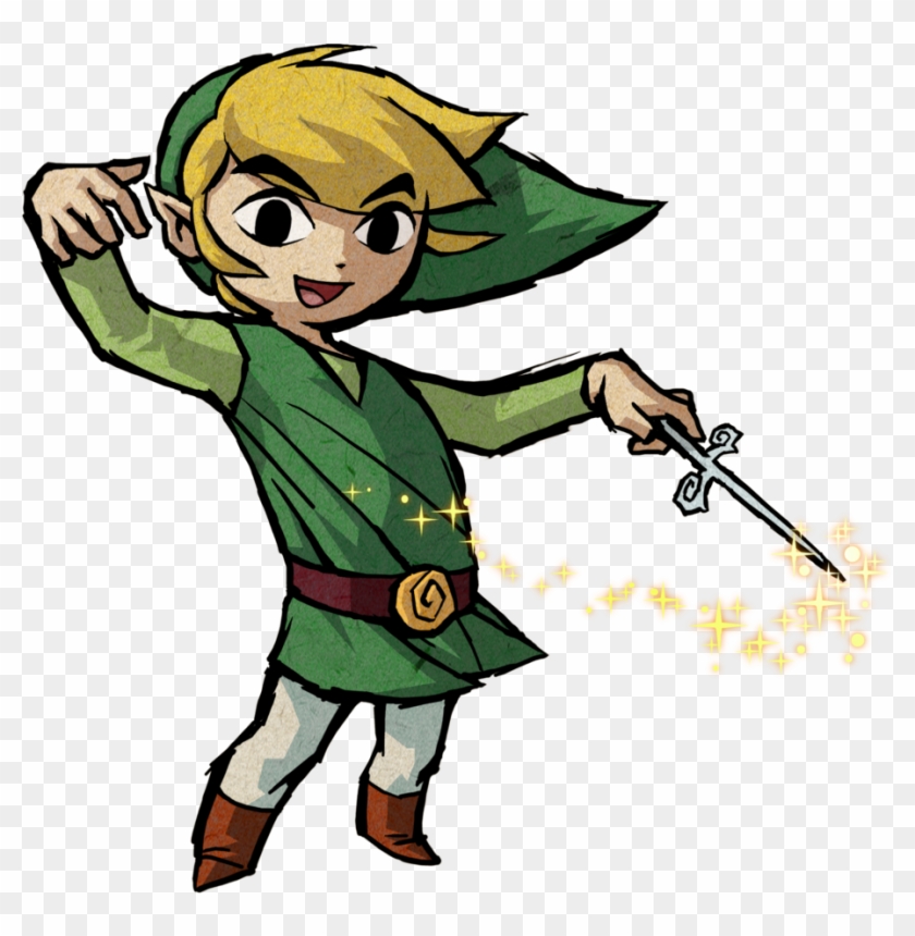 Can't Forget Toon Link - Wind Waker Toon Link Clipart #205716