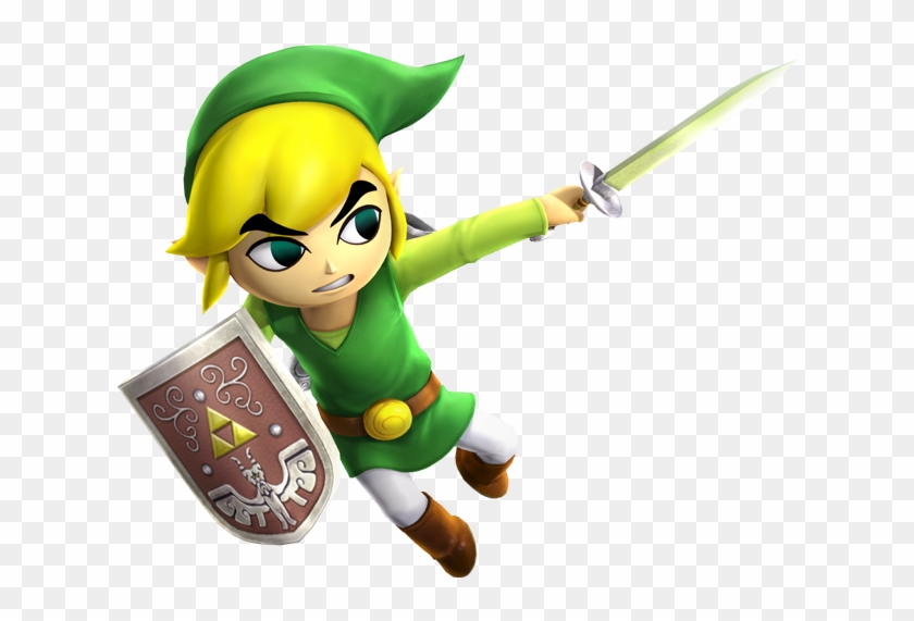 Toon-link Pose - Waluigi Memes Clipart