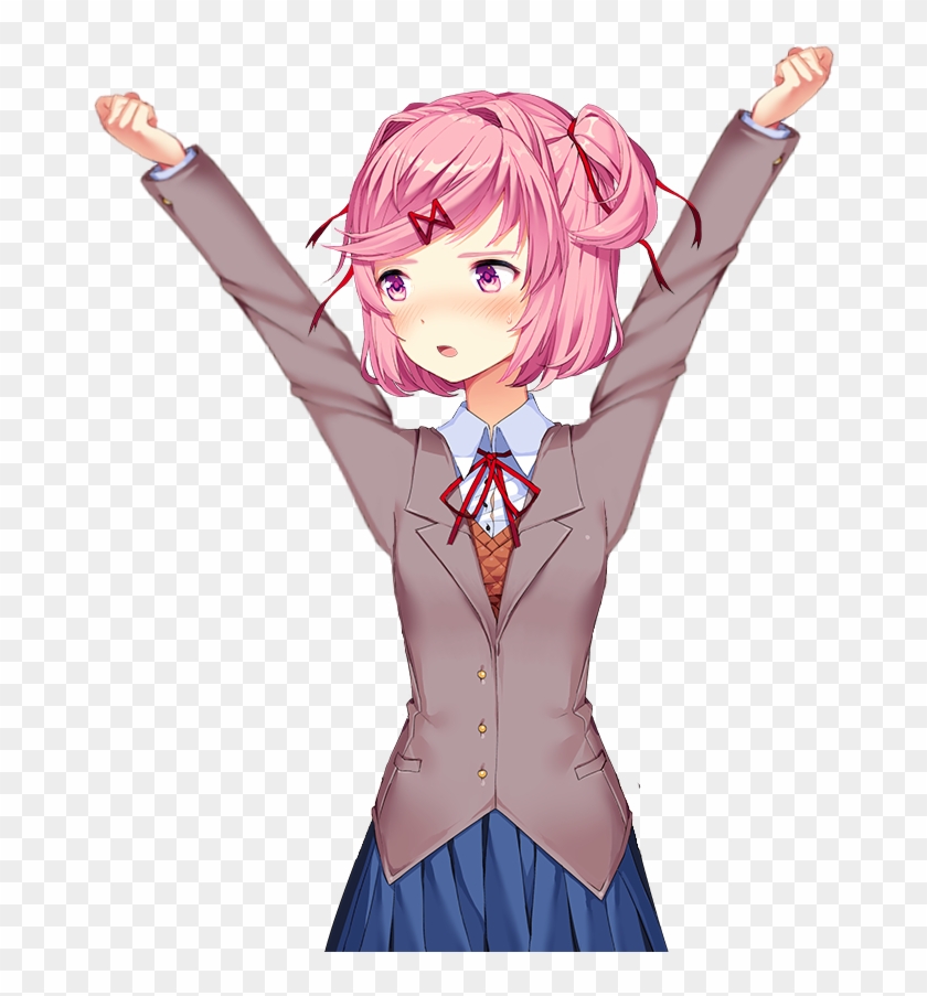 Natsuki - Doki Doki Literature Club Quotes Clipart #205809