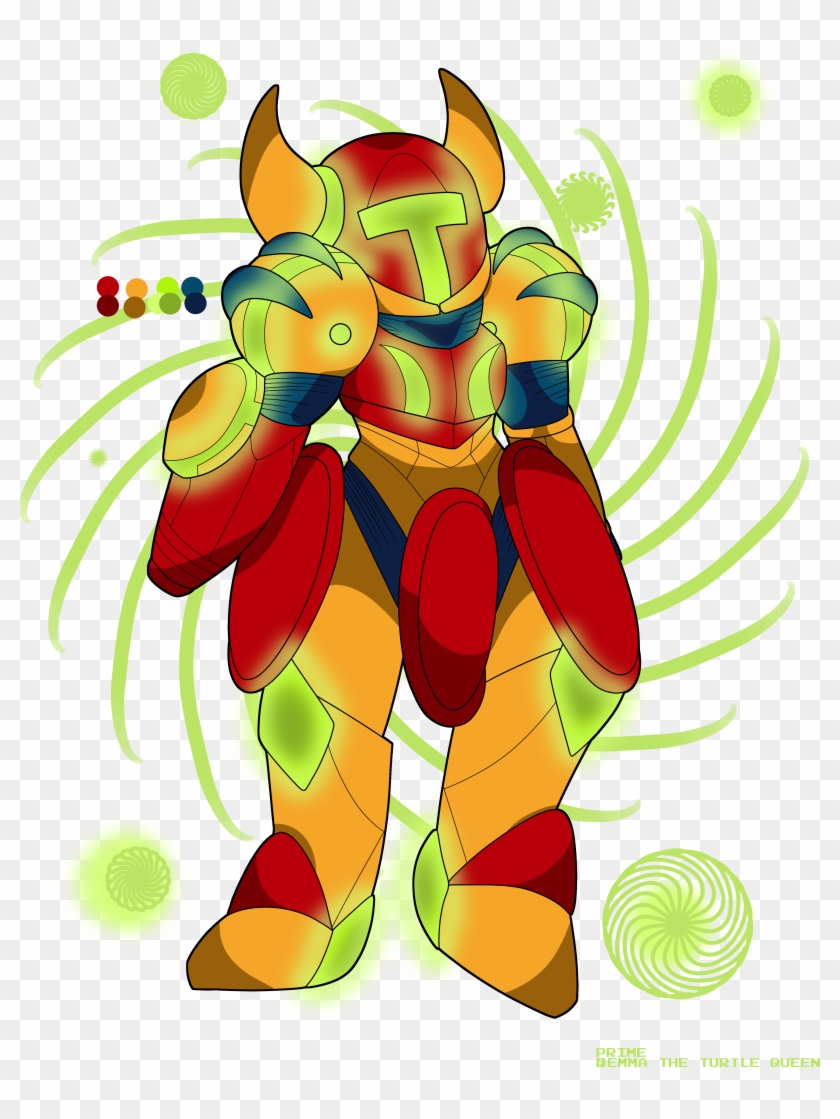 Shovel Knight And Samus Fusion - Samus Shovel Knight Armor Clipart