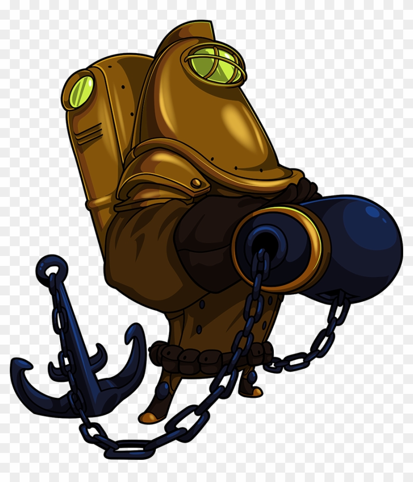 Shovel Knight - Shovel Knight Treasure Knight Clipart #205896