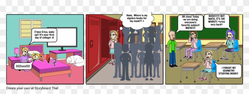 First Day Of Baldi's Basics - Cartoon Clipart