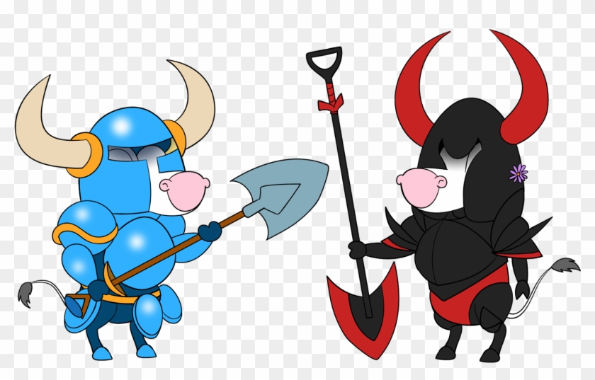 Cowsplay - Shovel Knight - Cartoon Clipart