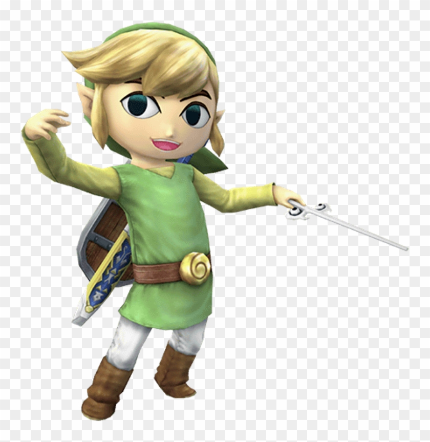 Toon Link Photo Toonlink - Toon Link Brawl Render Clipart #206150