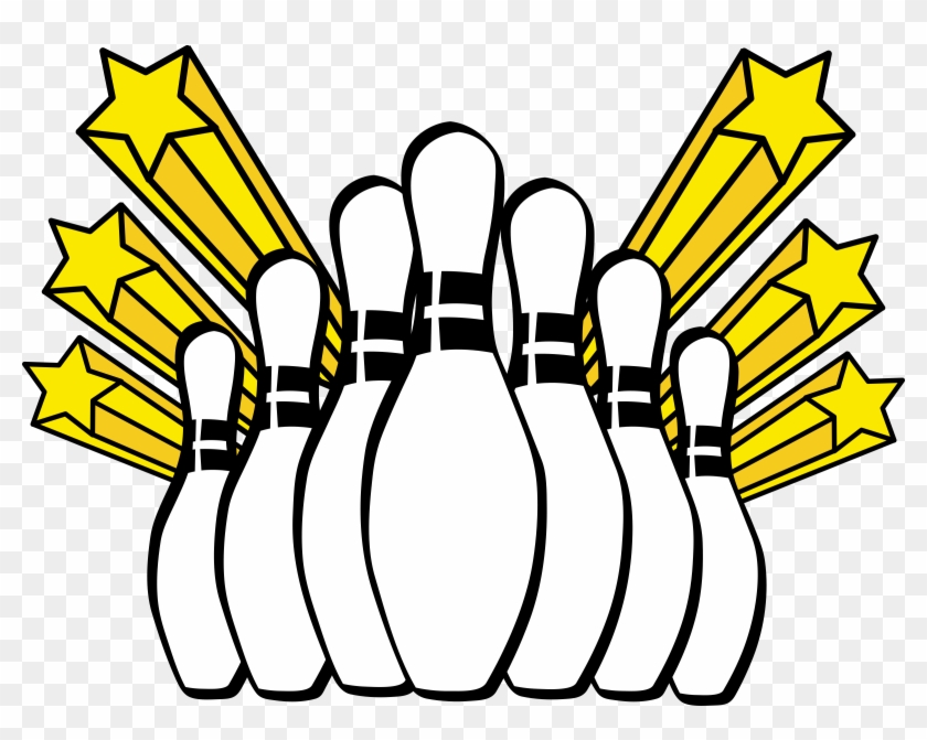 Bowling - Ten Pin Bowling Clip Art - Png Download