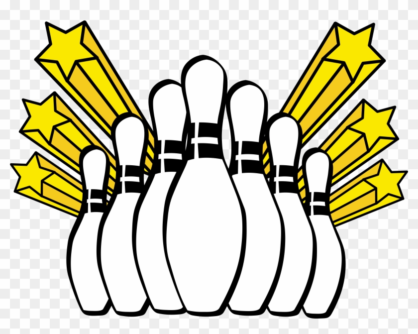 Bowling - Ten Pin Bowling Clip Art - Png Download #206237