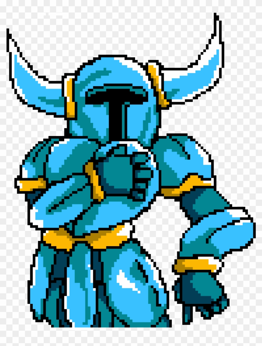 Shovel Knight Posing - Shovel Knight Poses Clipart #206260