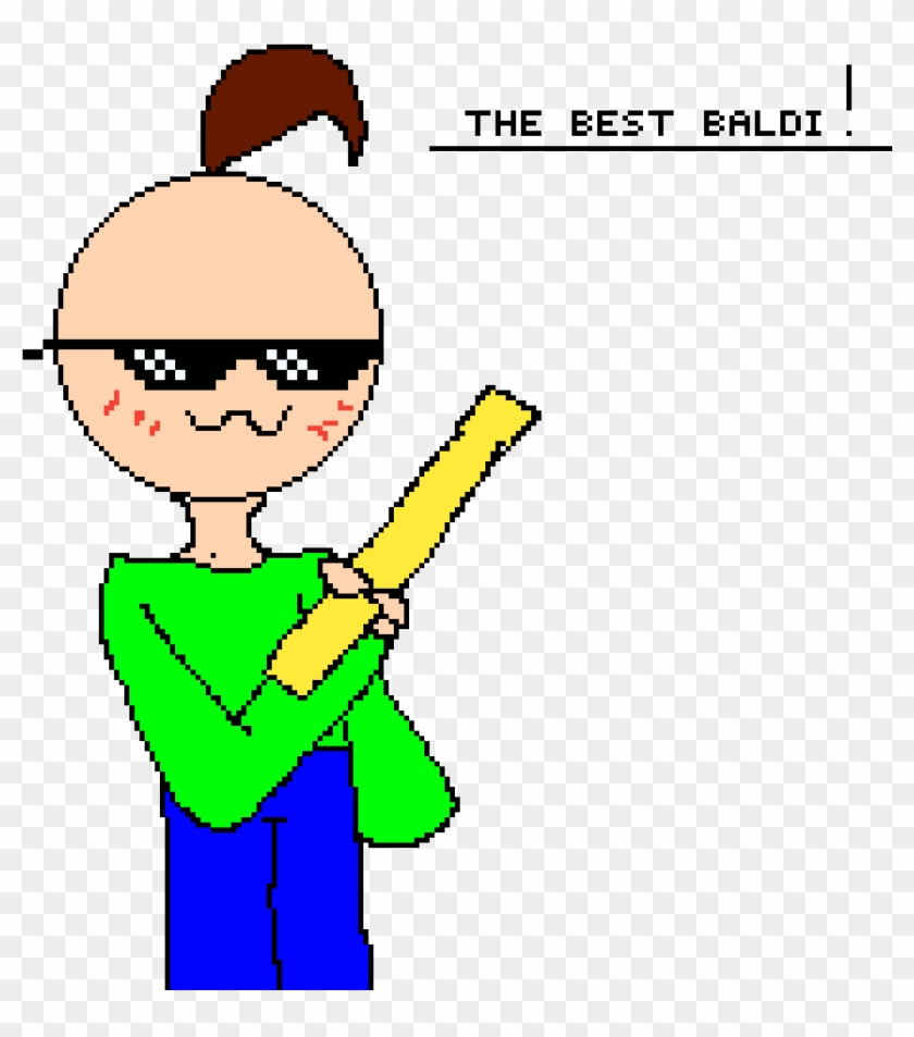 Best Baldi - Cartoon Clipart #206417