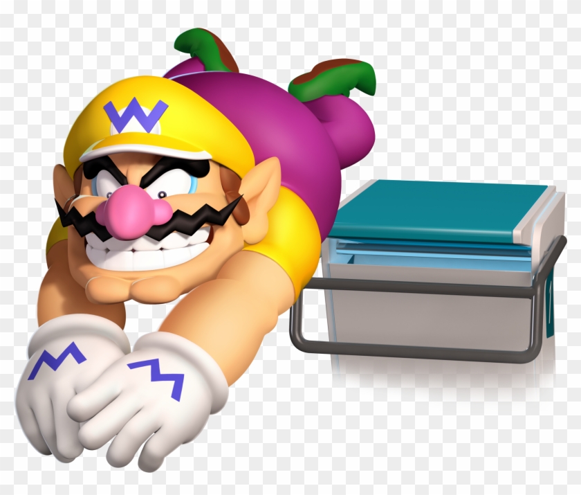 London2012 Wario - Sonic At The Olympic Winter Clipart