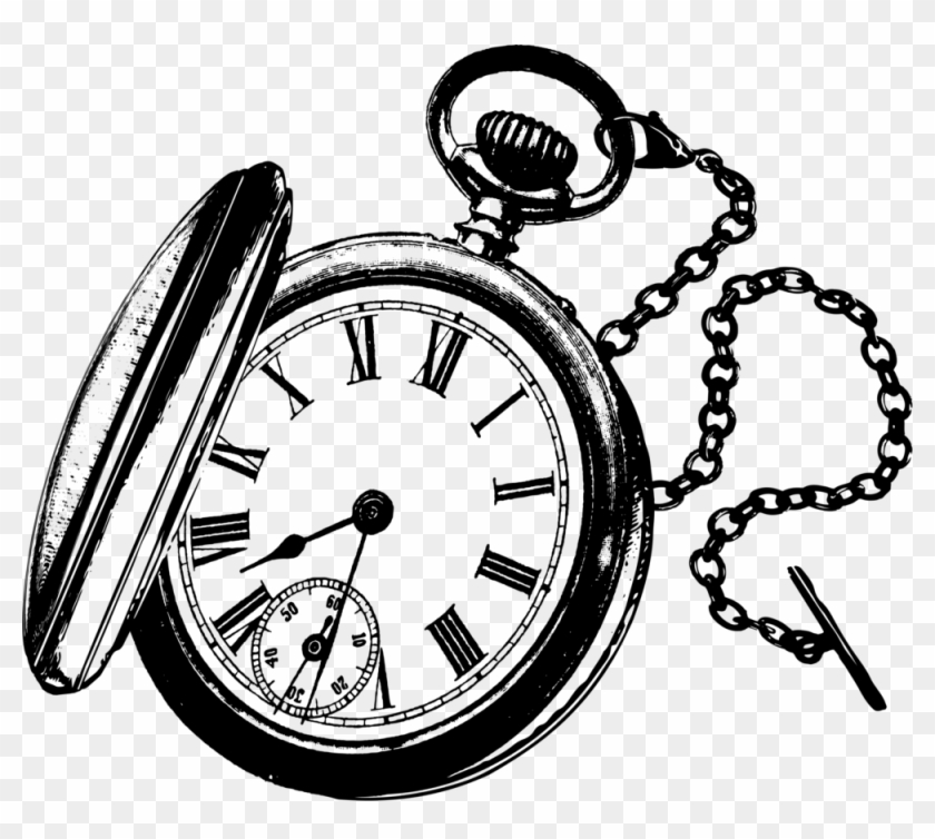 Pocket Watch Png Clipart #206480