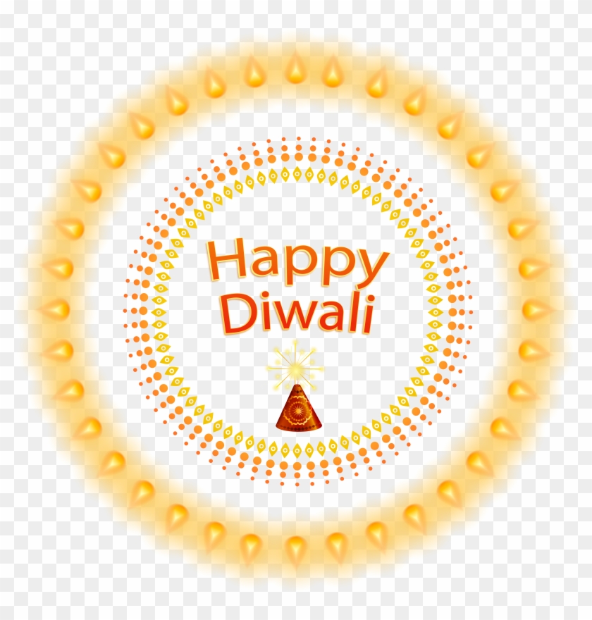 Happy Diwali Decoration Png Image - Happy Diwali Png Text Clipart #206504